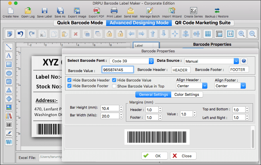 Print Settings